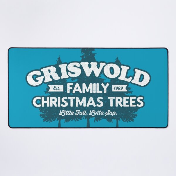 (Blau) Griswold-Stammbäume Mauspad XXL