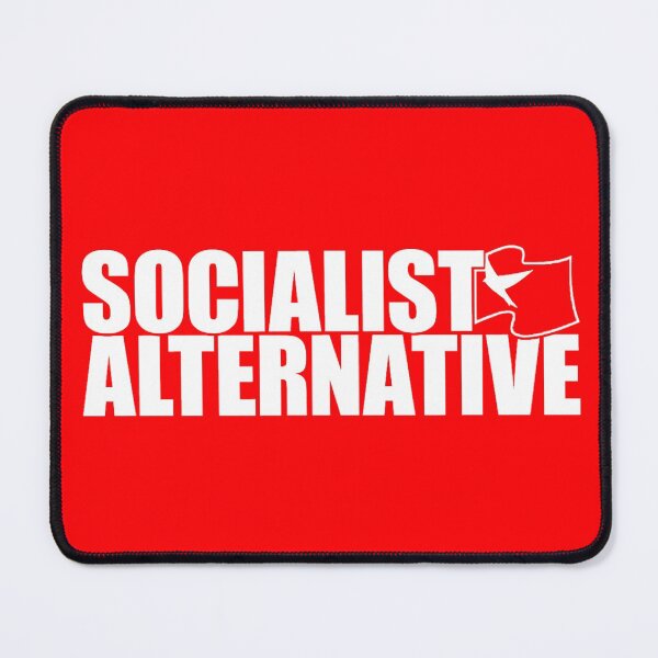 Item preview, Socialist Alternative Logo - White designed and sold by sabayarea.