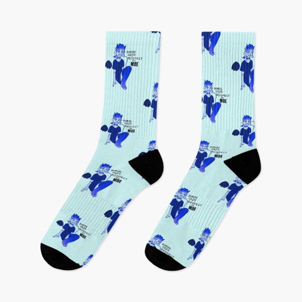 Item preview, Respect The Moe Blue designed and sold by Eli6Art.