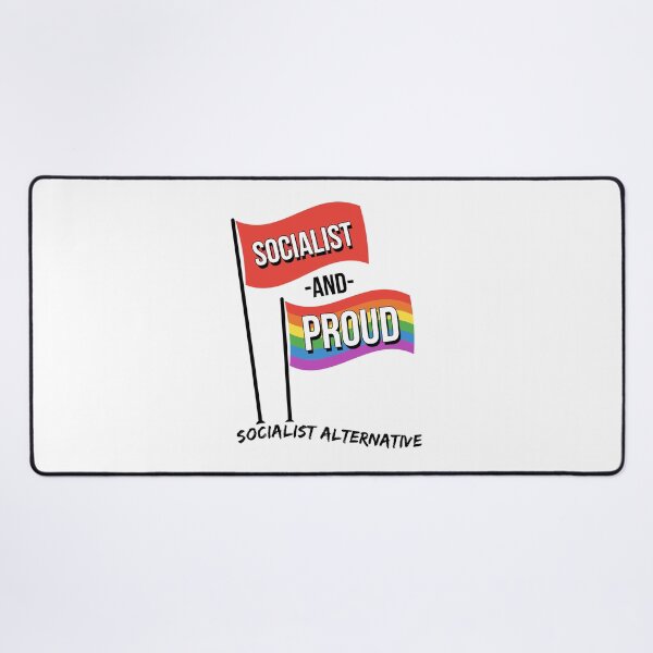 Item preview, Socialist and Proud designed and sold by sabayarea.