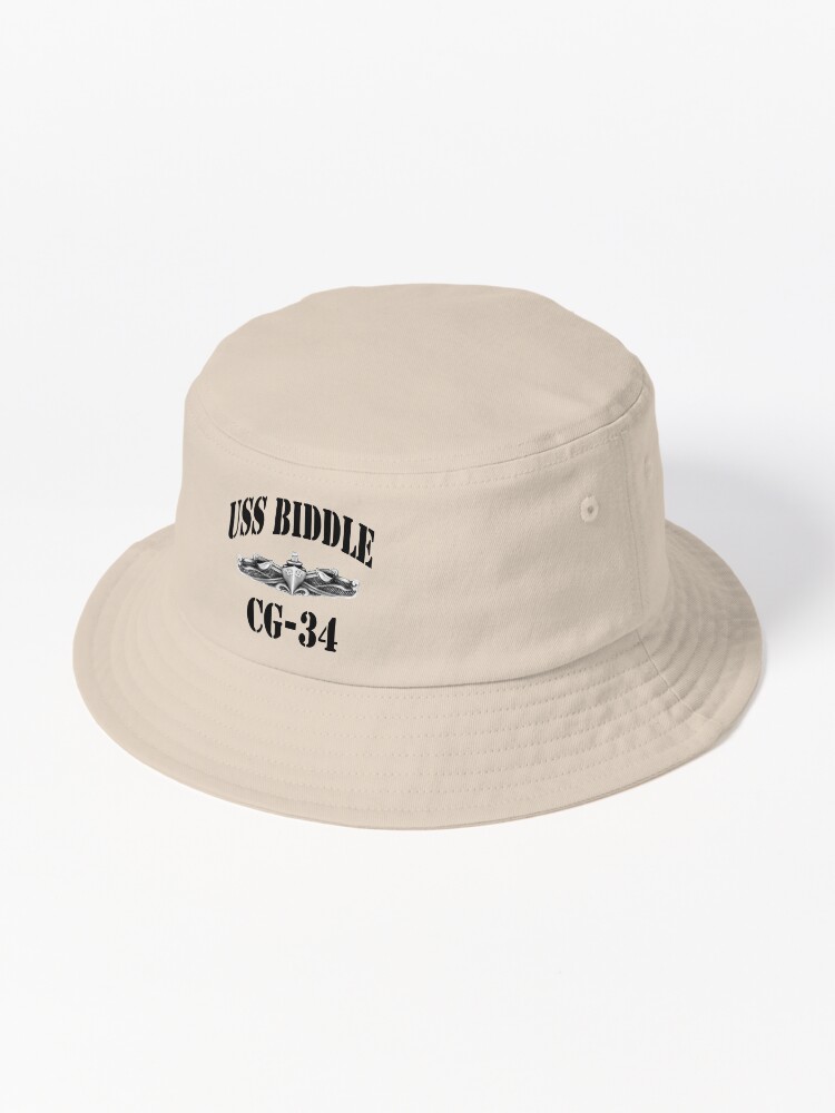 Thumbnail 1 of 6, Bucket Hat, USS BIDDLE (CG-34) SHIP'S STORE designed and sold by militarygifts.