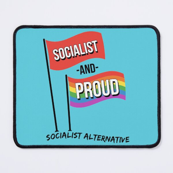 Item preview, Socialist and Proud designed and sold by sabayarea.