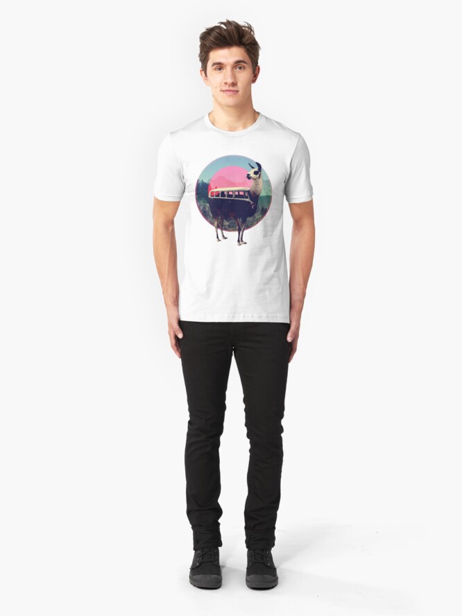 llama t shirt mens