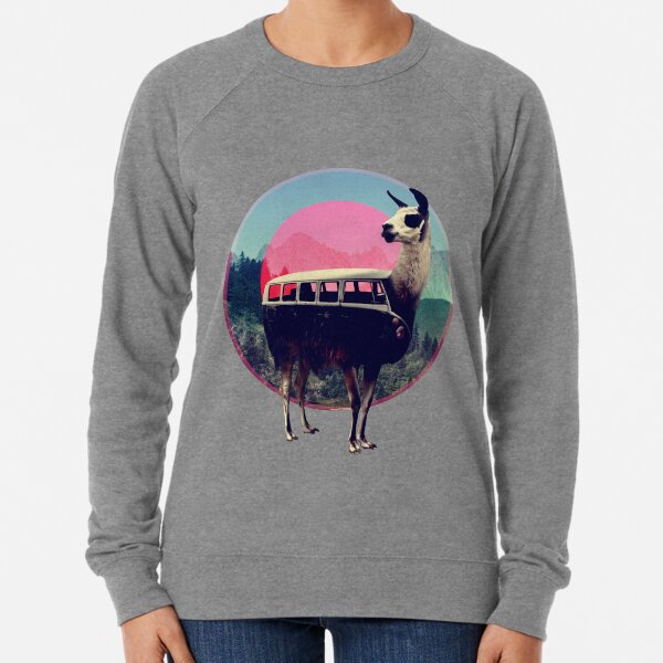Llama Lightweight Sweatshirt