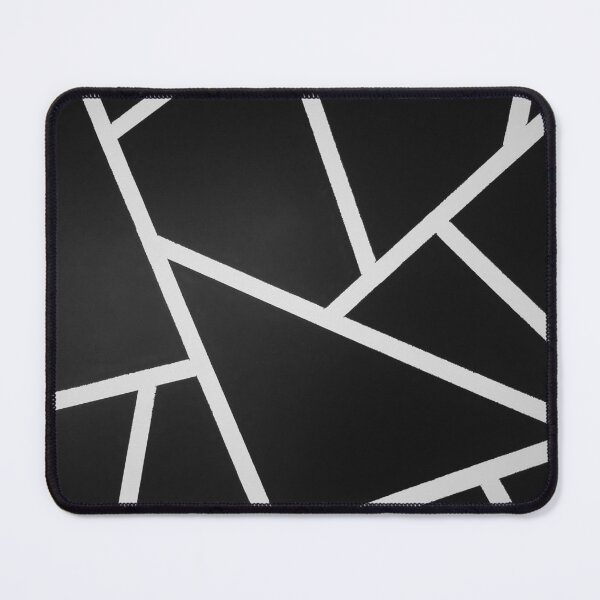 Item preview, Wall art, abstract edgy shape, geometric shape, pattern, black and white designed and sold by NatashaSK5.