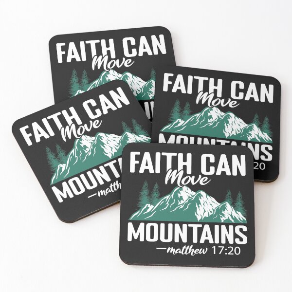 Item preview, Faith Can Move Mountains designed and sold by Janet Atkinson.