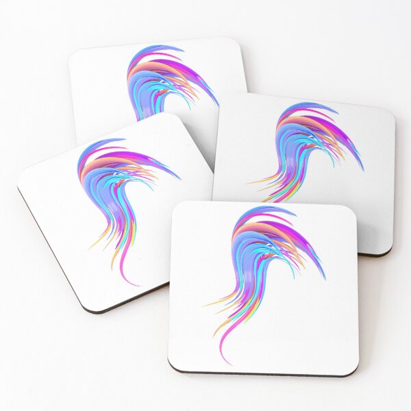 Item preview, Multicolored abstract twisted brush stroke. Bright curl, artistic spiral. designed and sold by tatkhagata.