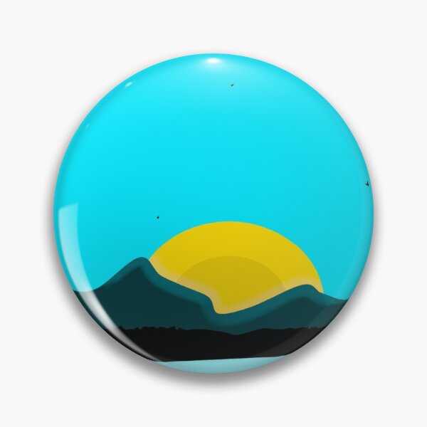 Item preview, sunset near mountains and river designed and sold by Nadey.