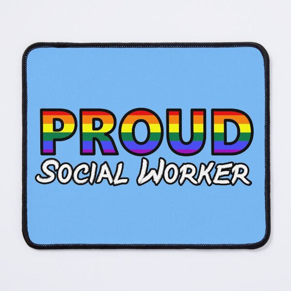 Item preview, PROUD Social Worker (new version) designed and sold by SimplyPride.