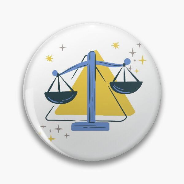 Item preview, Libra Constellation Sticker designed and sold by Gala Art.