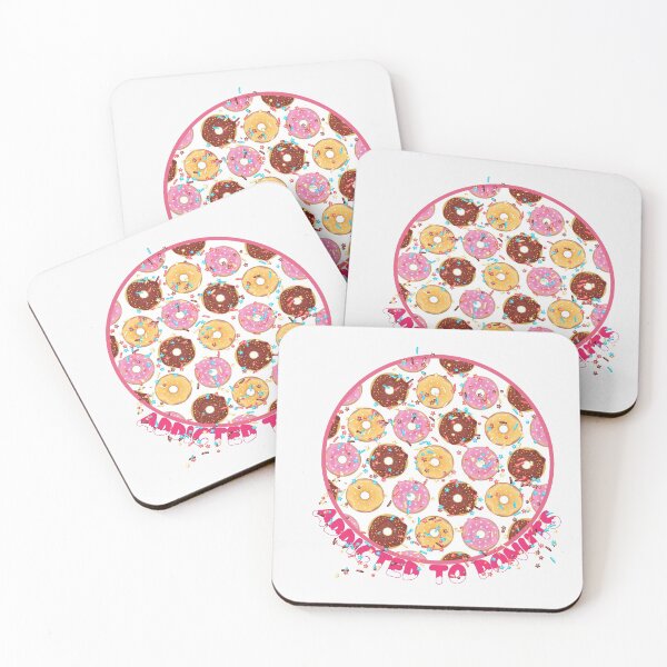 Item preview, Addicted To Donuts !! - So Addicted To Donuts !! - Donut Pattern designed and sold by SoffyLee586.