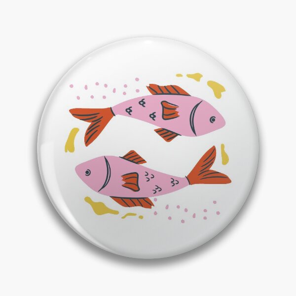 Item preview, Pisces Constellation Sticker designed and sold by Gala Art.