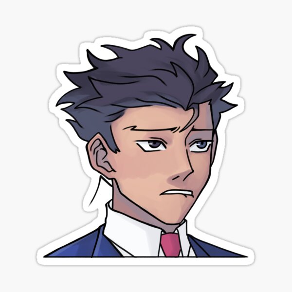 Ace Attorney Parody Sticker · Billenmaatjes · Online Store Powered