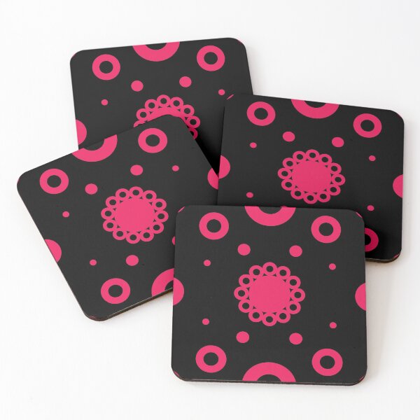 Item preview, Red spots pattern designed and sold by Tanya Mihe.