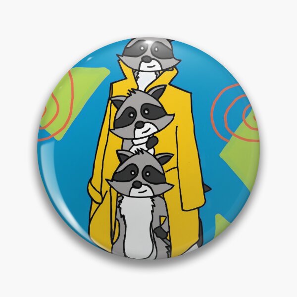 Item preview, 3 Raccoons in a Trenchcoat by Yojimboakira designed and sold by CommissionedArt.