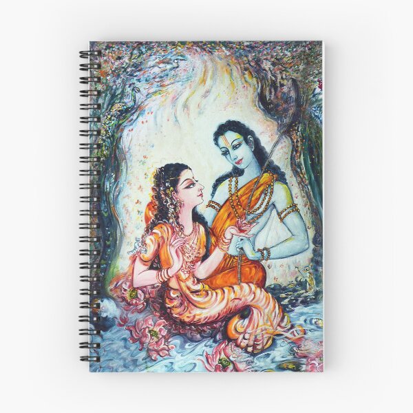 Item preview, Sita Rama - divine Love in jungle designed and sold by Harsh  Malik.