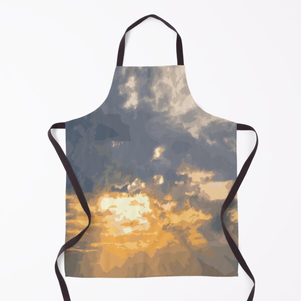 Item preview, Orange sun rays sun shining through clouds designed and sold by HStudioPrints.