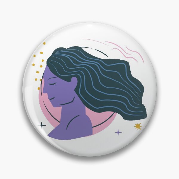 Item preview, Virgo Constellation Sticker designed and sold by Gala Art.