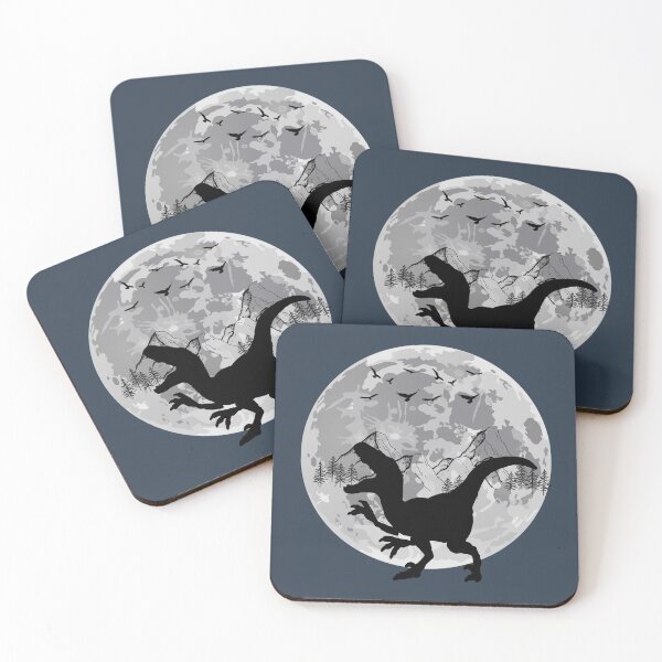 Item preview, Dinosaurs On The Moon designed and sold by tnwbank.