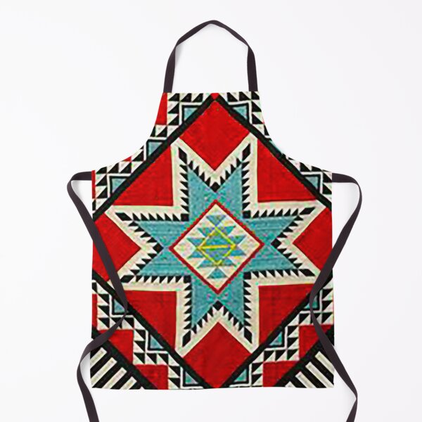 Item preview, Southwestern Blanket Design, Navajo Blanket Design, Native American Art, Indian pattern, Turquise Red Black, Aztec design, Geometric pattern, tom keys designed and sold by Nostrathomas66.