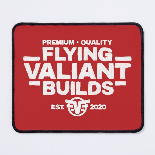 Item preview, Flying Valiant Builds (Handpainted - White on Red) designed and sold by Justin Ellis.