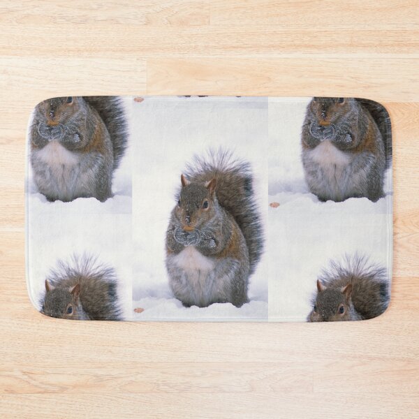 Item preview, Grey Squirrel in Winter designed and sold by Bill Spengler's Photographic Thoughts.