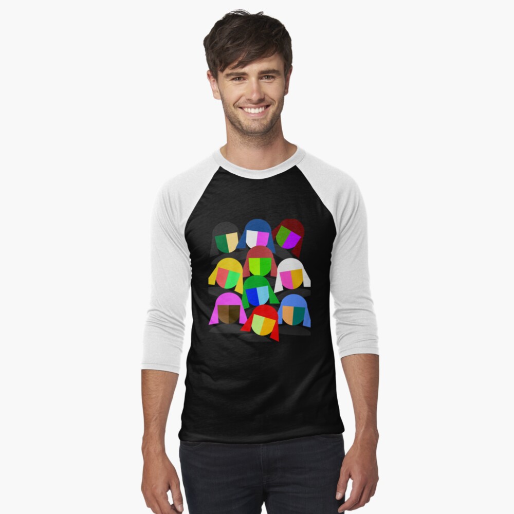 Item preview, Baseball ¾ Sleeve T-Shirt designed and sold by Vk91art.