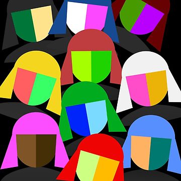Artwork thumbnail, Faces 2 by Vk91art