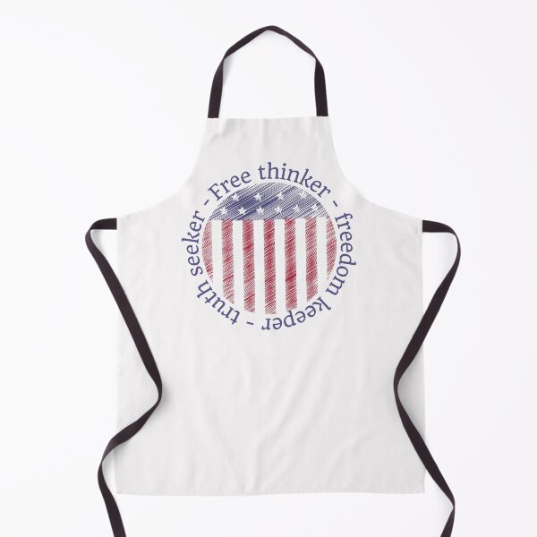 Item preview, Free thinker freedom keeper truth seeker, American flag design designed and sold by Auntieck.