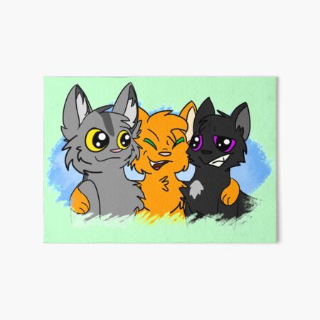 Into the Wild - Warrior cats fanart with Firepaw Graypaw and Ravenpaw Tote  Bag for Sale by ShinePaw