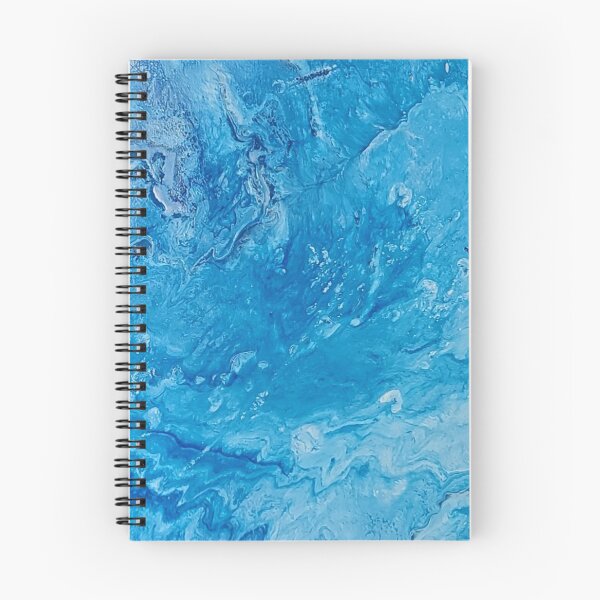 Item preview, Shades of blue pour designed and sold by Kim-Pratt.