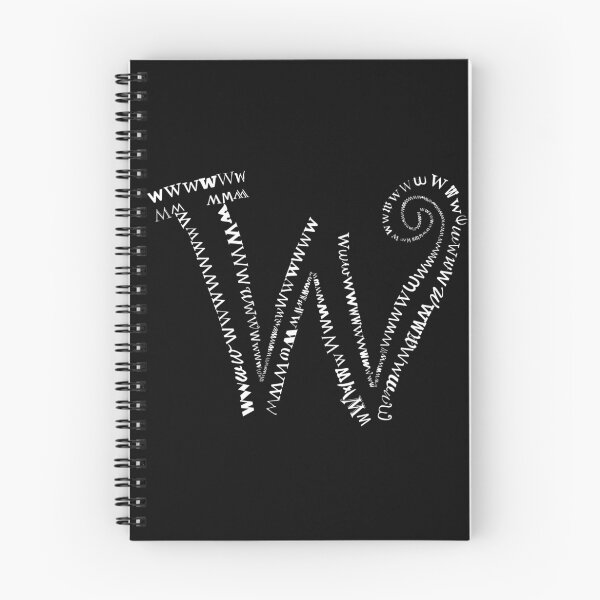 Item preview, Typographic W Letter designed and sold by adiosmillet.