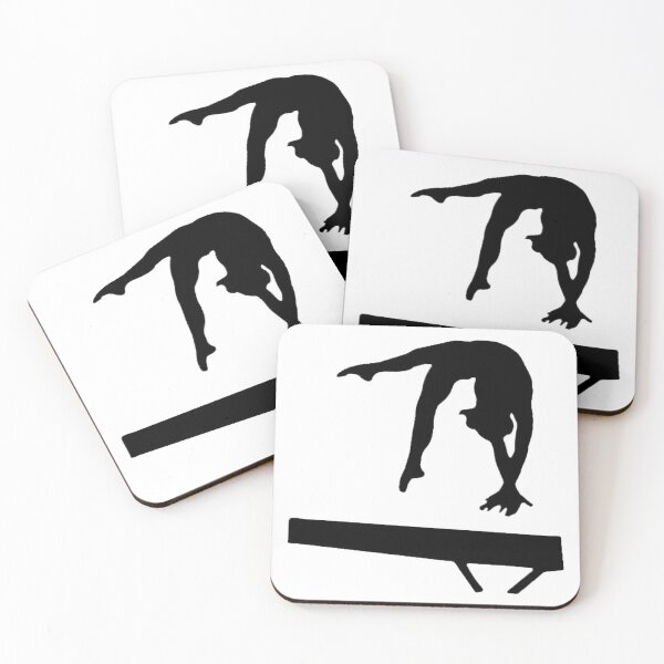 Item preview, Gymnast back handspring beam designed and sold by Cutestickers23.