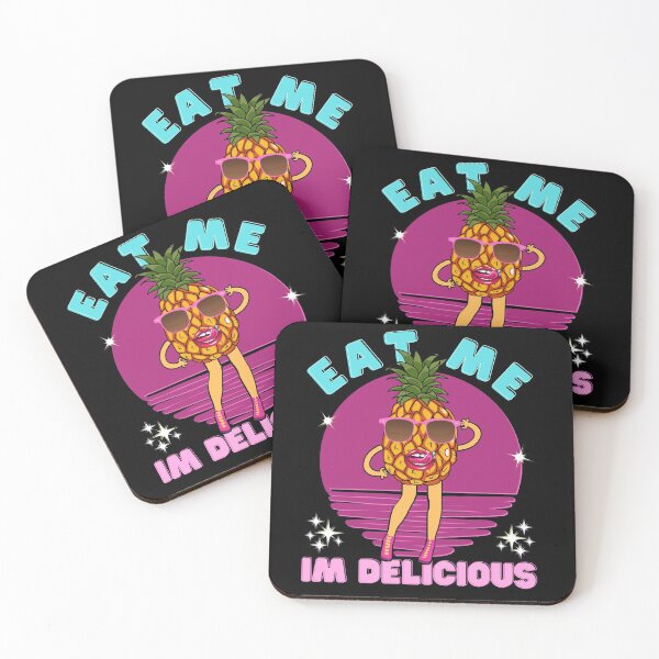 Item preview, Funny Pineapple- Eat Me I'm Delicious  designed and sold by Designs By YL.