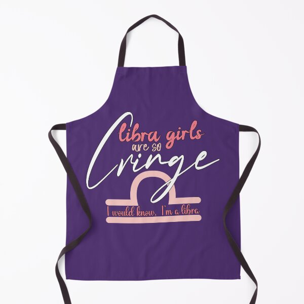 Item preview, Libra Girls Are So Cringe Libra Star Sign September October Birthday Zodiac Kinda Cringey designed and sold by Ransyn Art.