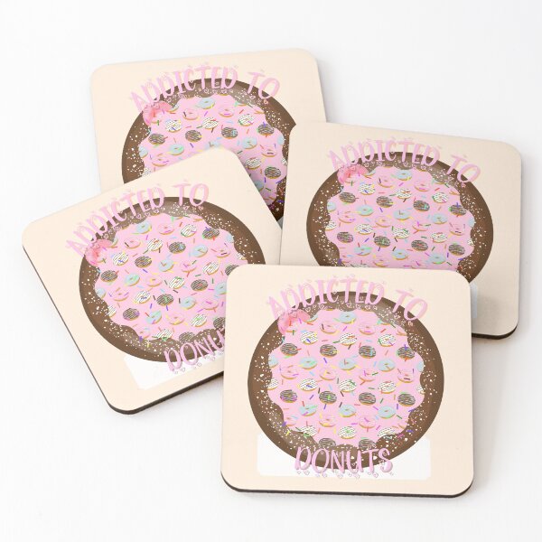 Item preview, Addicted To Donuts !! - So Addicted To Donuts! - Donut Pattern designed and sold by SoffyLee586.