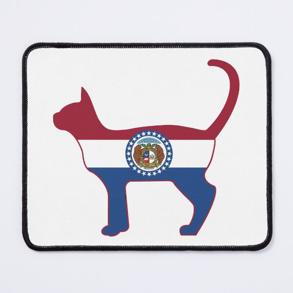 Item preview, State of Missouri Flag for Cat Lovers designed and sold by Gsallicat.