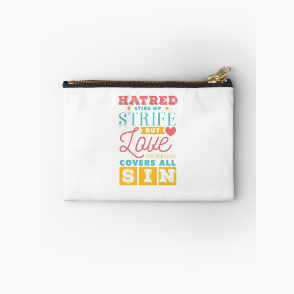 Item preview, Bible Verse Proverbs 10:12 designed and sold by garmentoffaith.