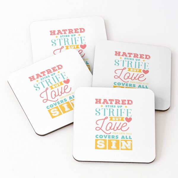 Item preview, Bible Verse Proverbs 10:12 designed and sold by garmentoffaith.