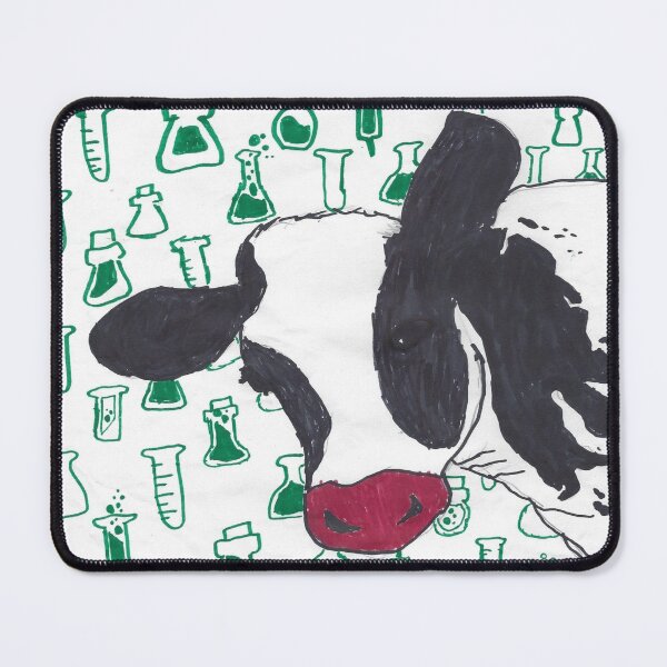 Item preview, Creepy GMO Cow designed and sold by ArtChildGalore.