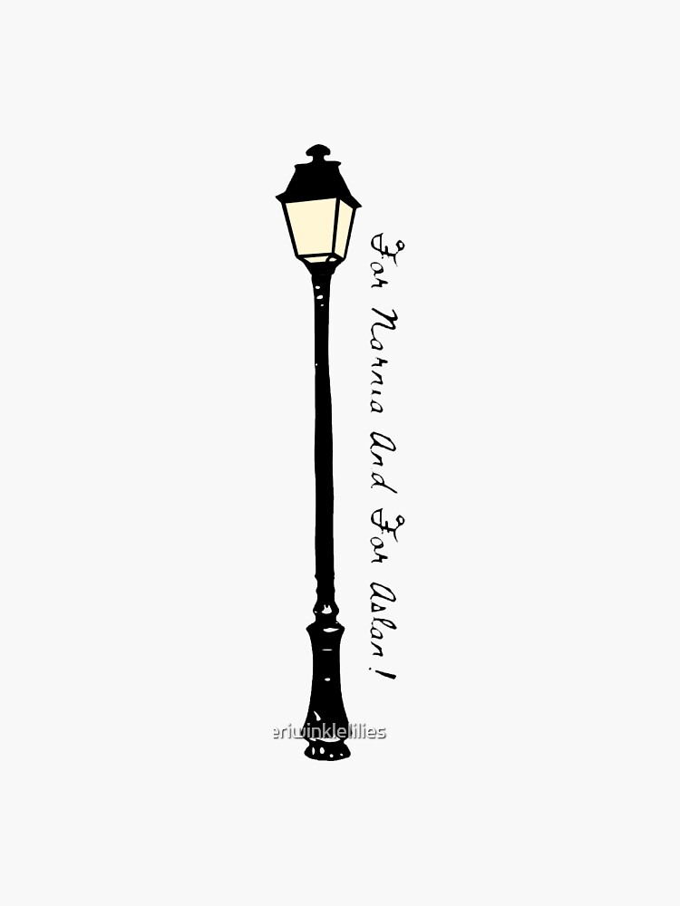 for narnia and for aslan! sticker Sticker