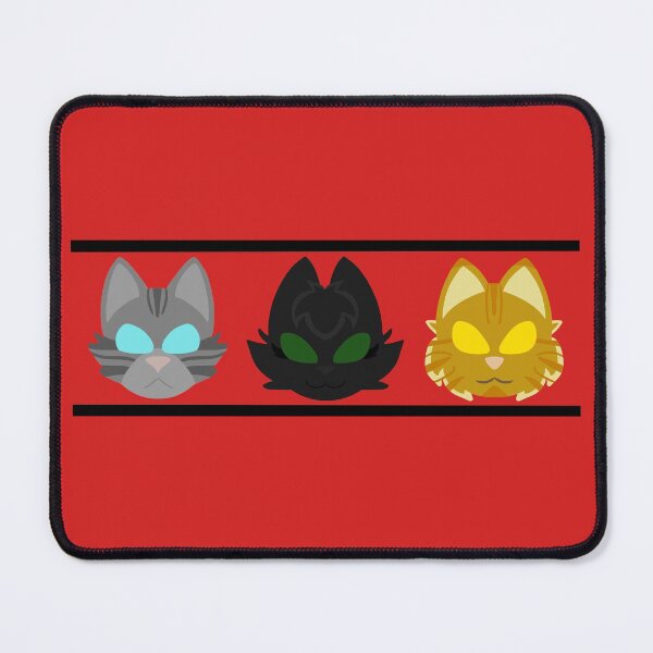 Item preview, Jayfeather, Hollyleaf and Lionblaze designed and sold by EmberDino.