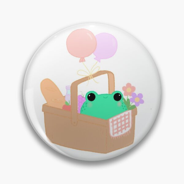 Artikelvorschau, Froggy Picknickkorb entworfen und verkauft von Cattodoodles.