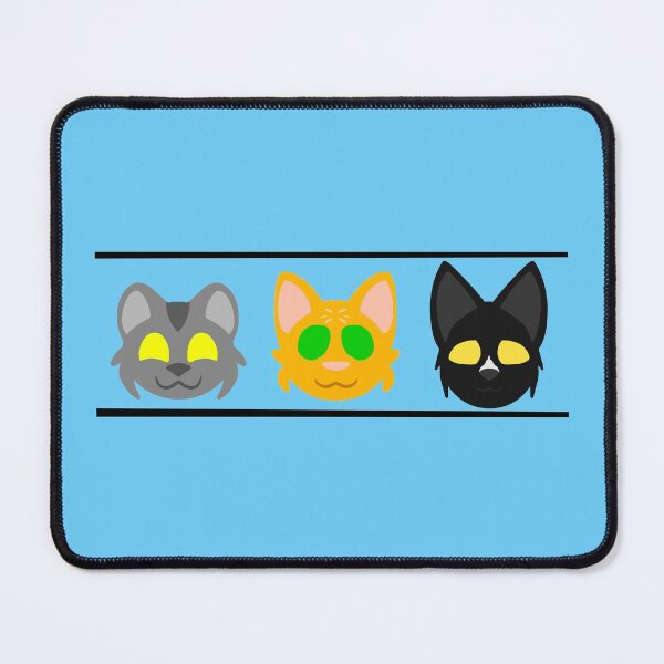 Item preview, Graystripe, Firestar and Ravenpaw designed and sold by EmberDino.