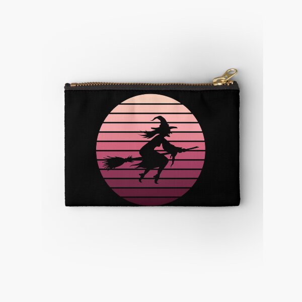Item preview, Witch flying her broom, Lovers of the Pink designed and sold by OrquideaCR.