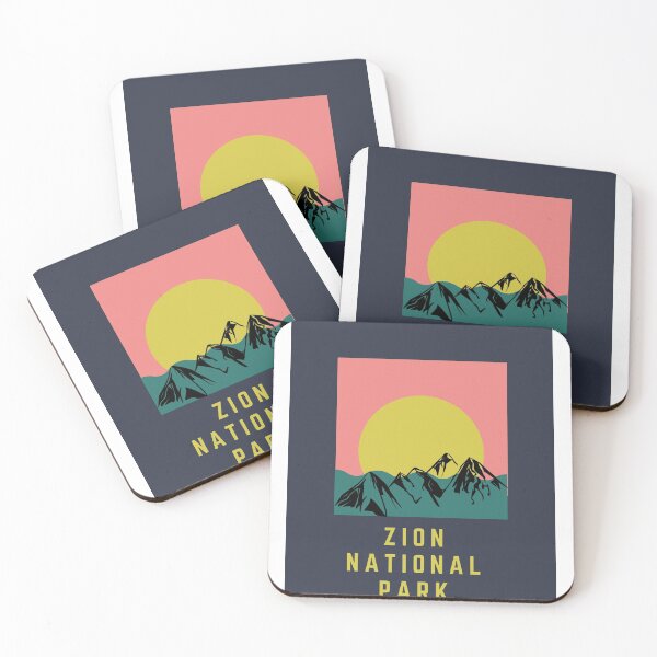 Item preview, zion national park vintage sunset travel designed and sold by Dasun  Max.