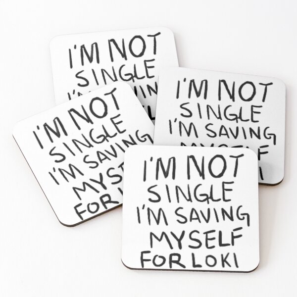 Item preview, I'm not single I'm saving myself for god of mischief designed and sold by Myheartofworship.