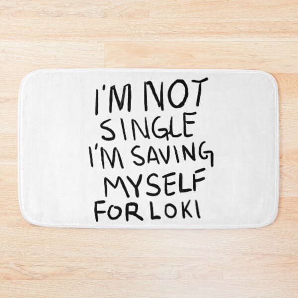 Item preview, I'm not single I'm saving myself for god of mischief designed and sold by Myheartofworship.