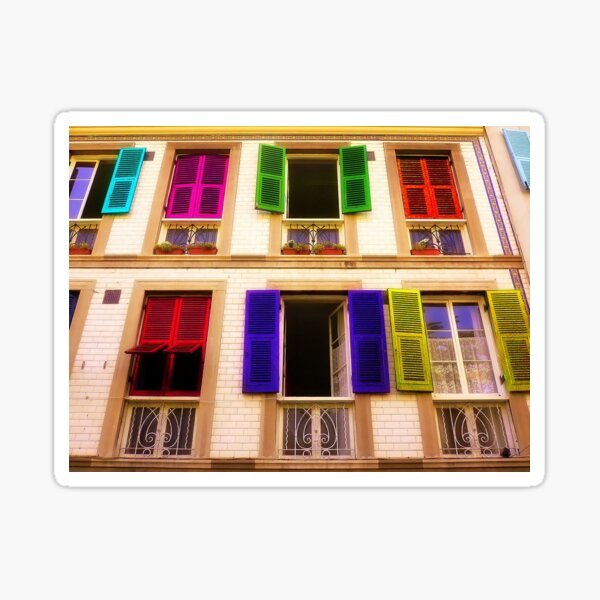 Colourful Windows Sticker
