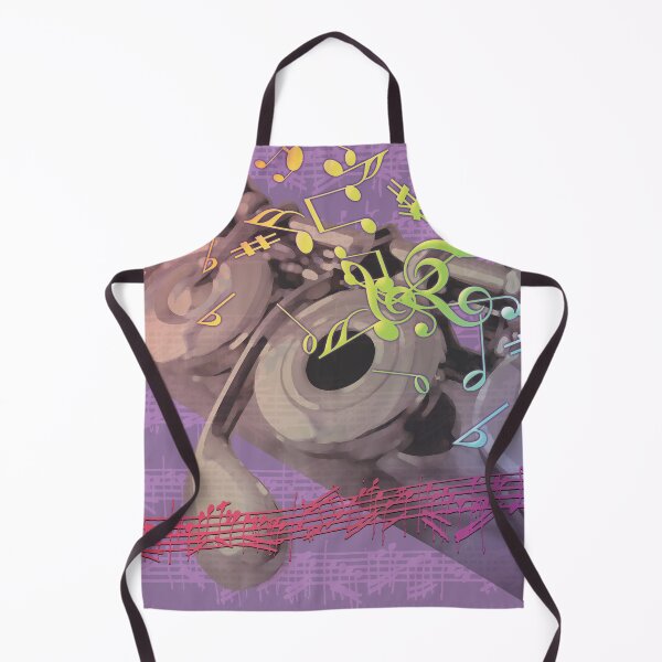 Item preview, Colourful Flute and Vintage Music - Rainbow & Purple designed and sold by Jazznote.